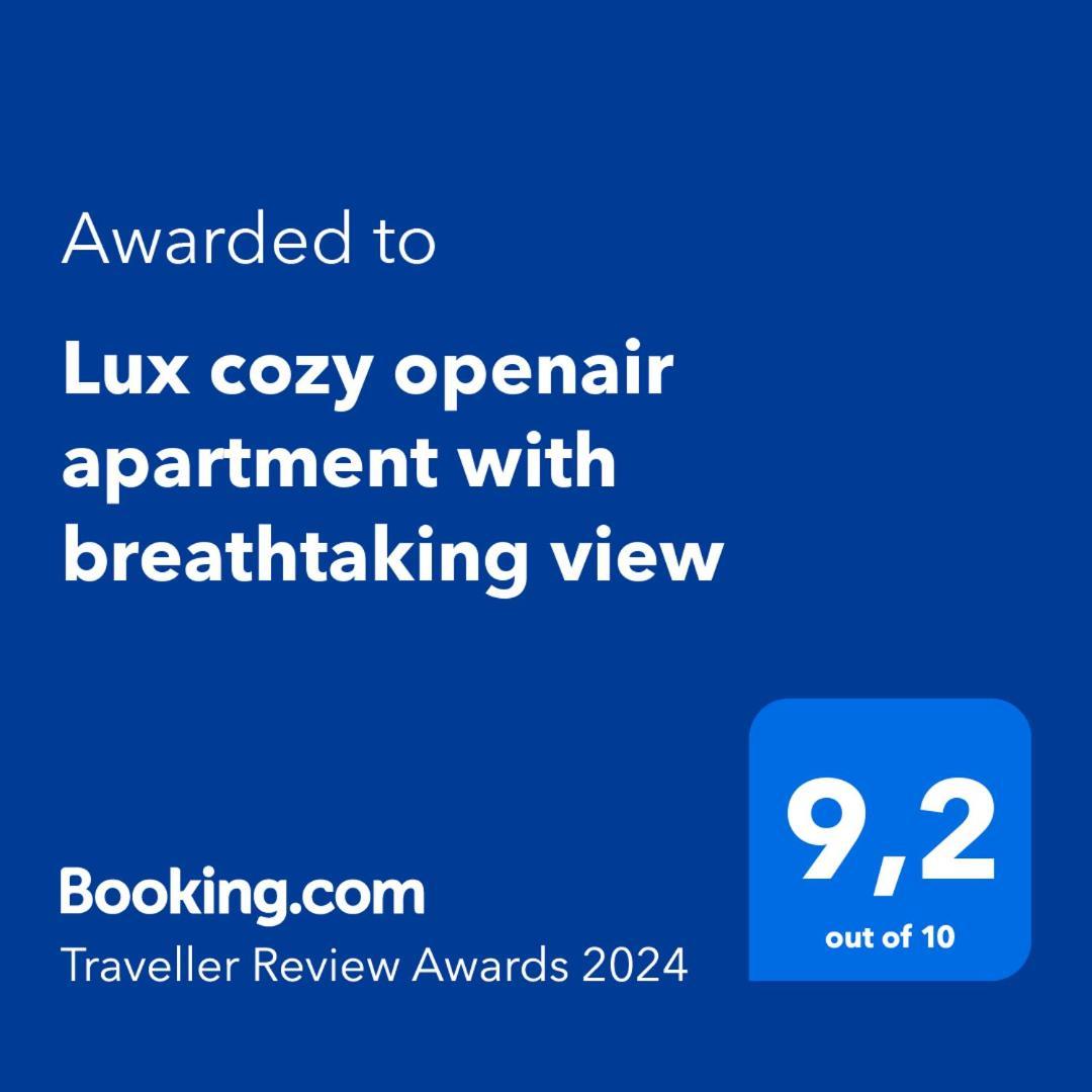 Lux Cozy Openair Apartment With Breathtaking View Athènes Extérieur photo